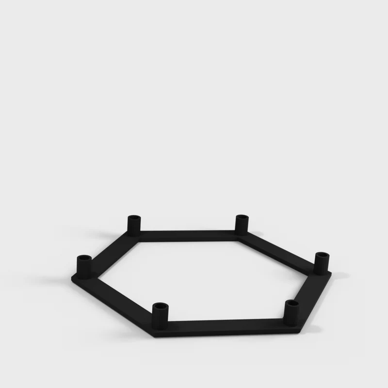 Treillis hexagonal modulaire pour plantes grimpantes