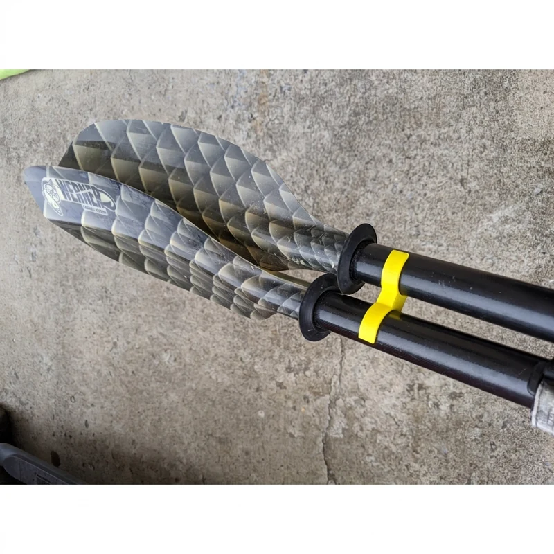 Support à clip pratique pour pagaie de kayak