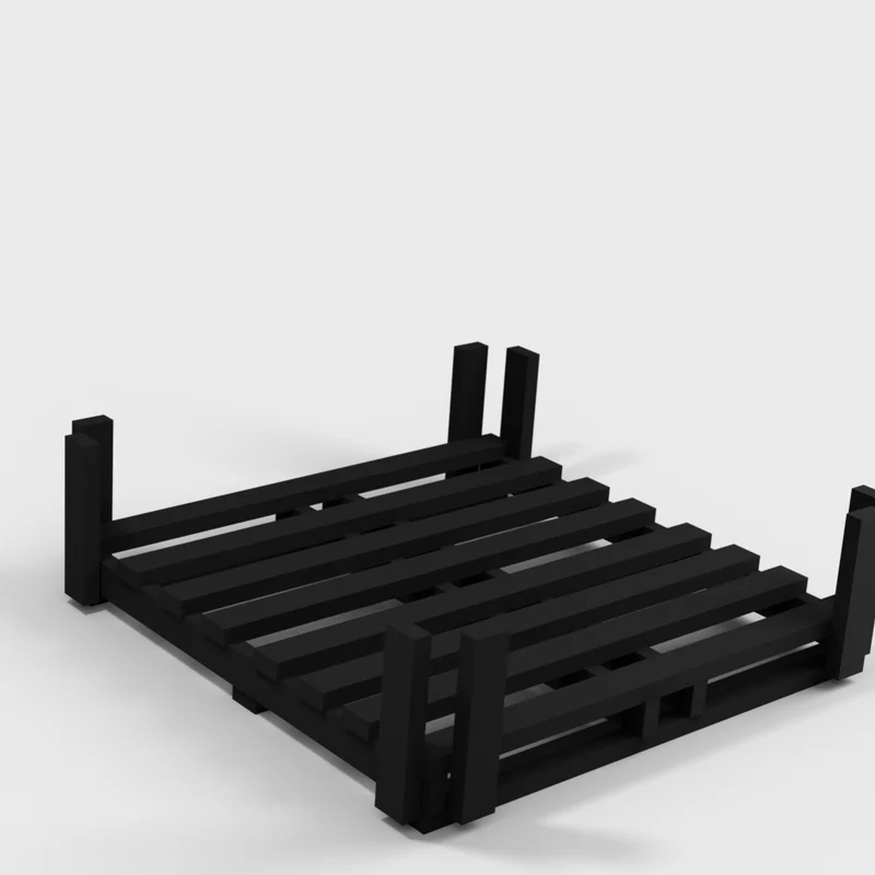 Support en palette de bois pour notes repositionnables standards