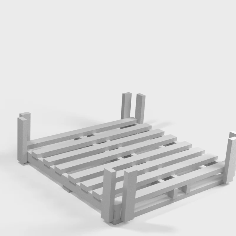 Support en palette de bois pour notes repositionnables standards