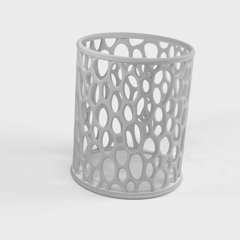 Porte-stylo Voronoï pour rangement sur le bureau