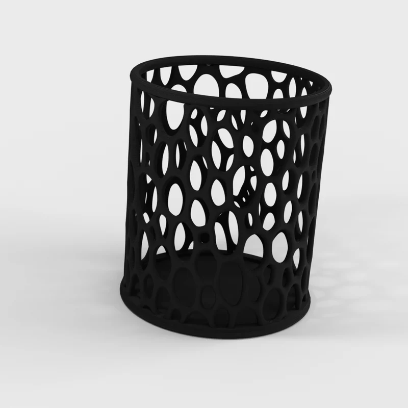 Porte-stylo Voronoï pour rangement sur le bureau