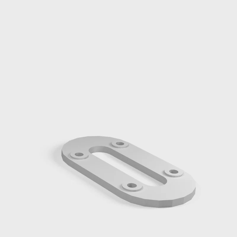 Mini support de rail pour kayak et bateau