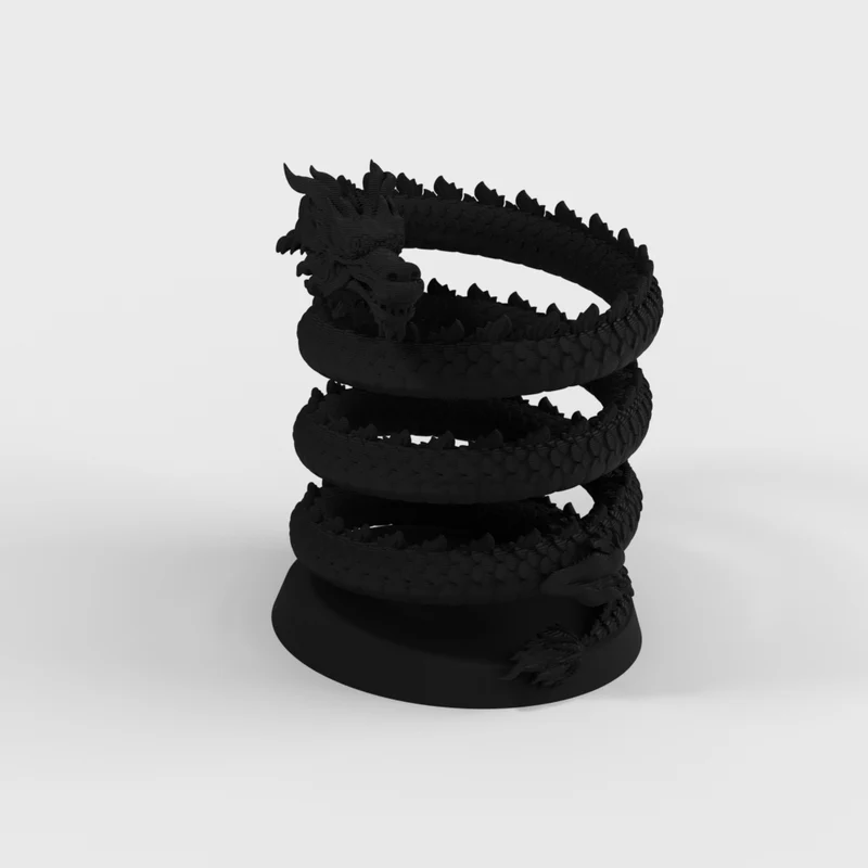 Porte-crayons décoratif en forme de dragon pour crayons et stylos