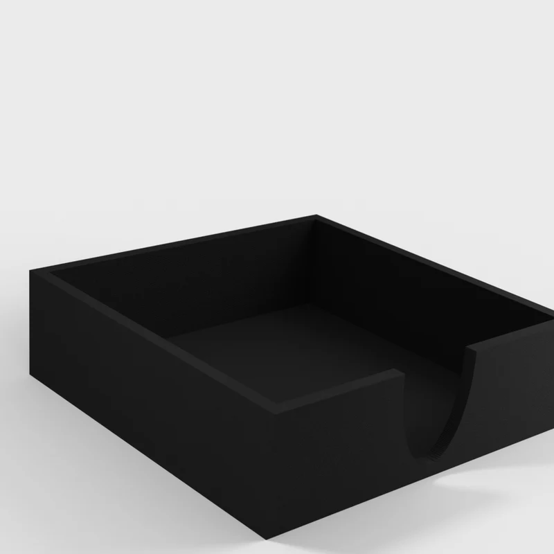 Support pratique pour notes adhésives sur le bureau