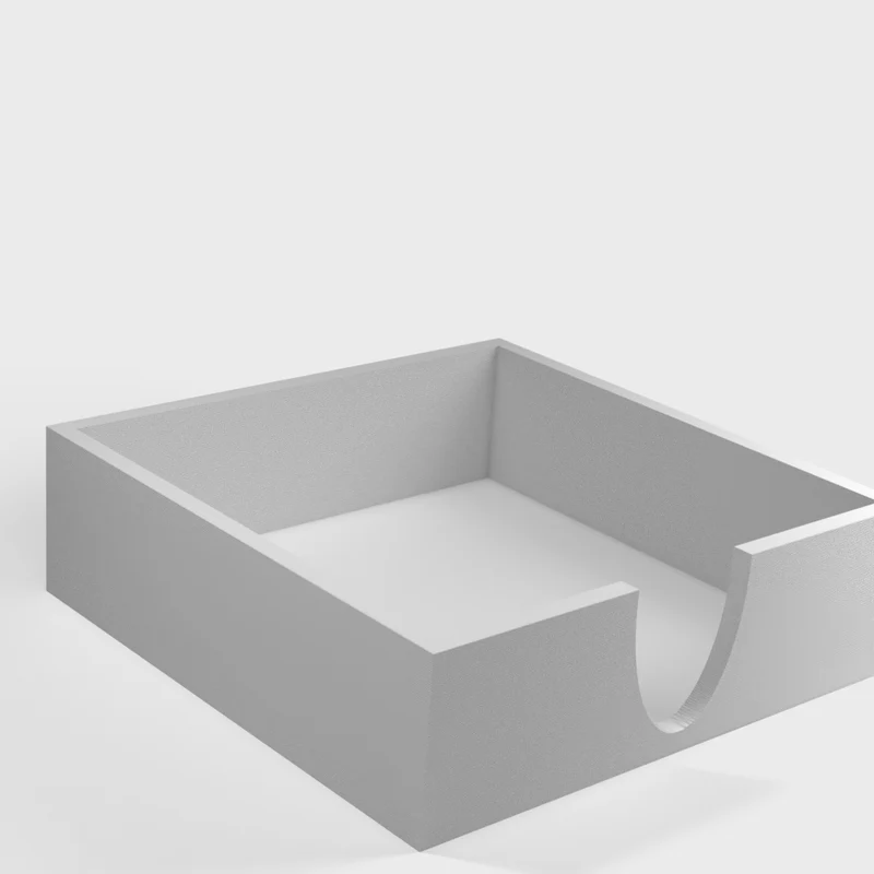 Support pratique pour notes adhésives sur le bureau
