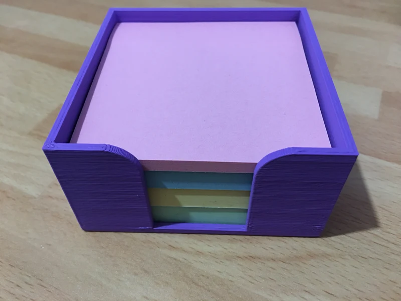 Support pratique pour notes Post-it carrées