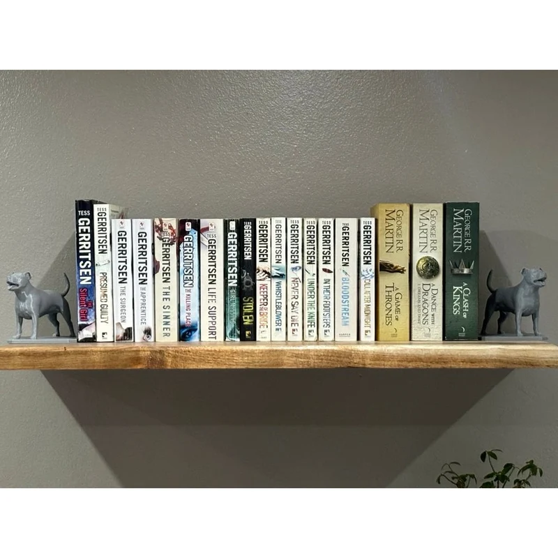 Ensemble de serre-livres Staffordshire Bull Terrier