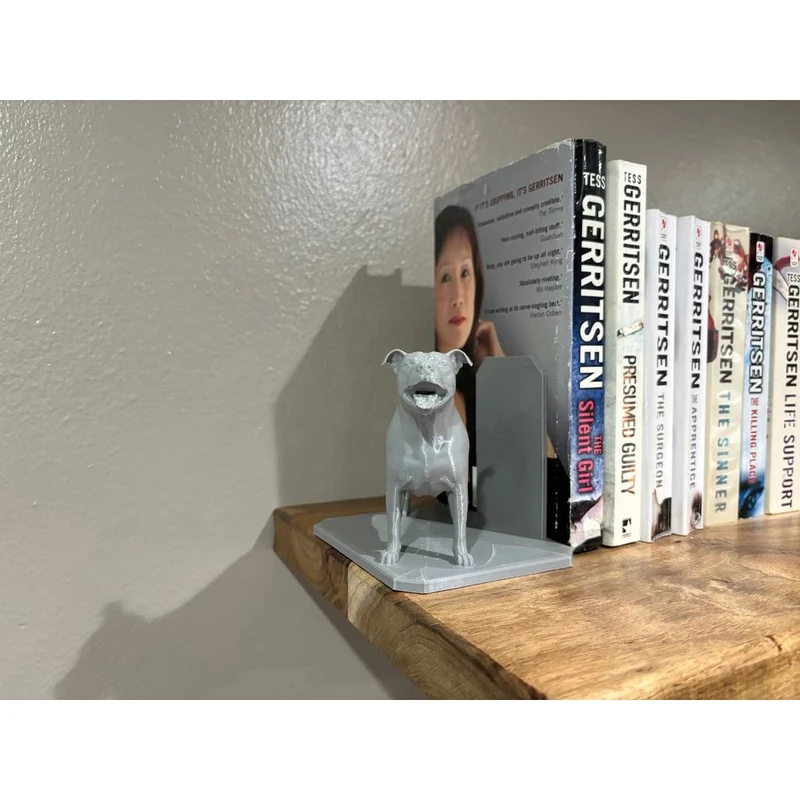 Ensemble de serre-livres Staffordshire Bull Terrier