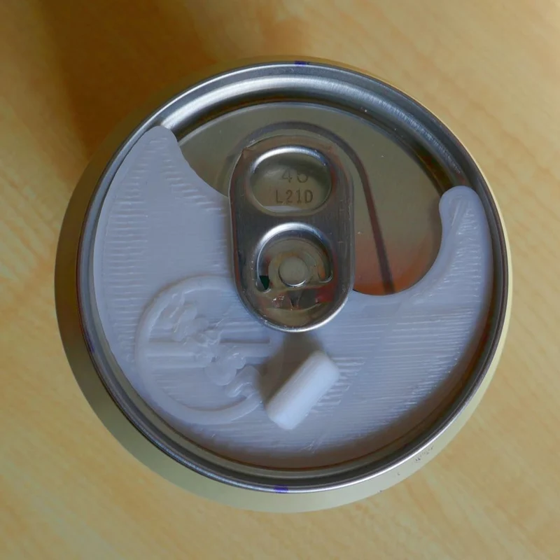 Protection pratique contre les guêpes pour les canettes de boisson standard