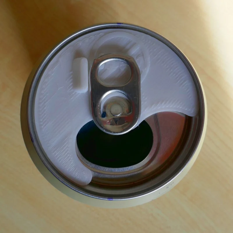 Protection pratique contre les guêpes pour les canettes de boisson standard