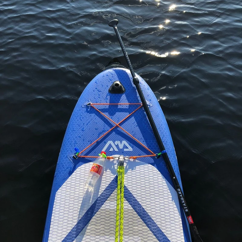 Support de bouteille pratique à clipser pour paddleboard SUP