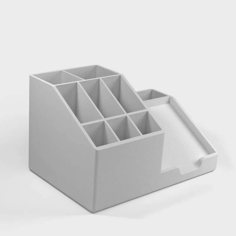 Organisateur de bureau pratique avec support pour post-it intégré