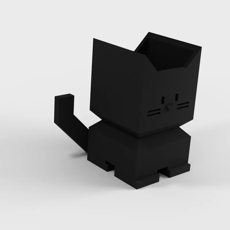 Cali Cat porte-stylo et organisateur de bureau pratique