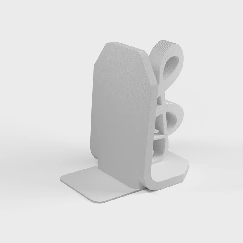 Supports d'arc avec clé G et clé F