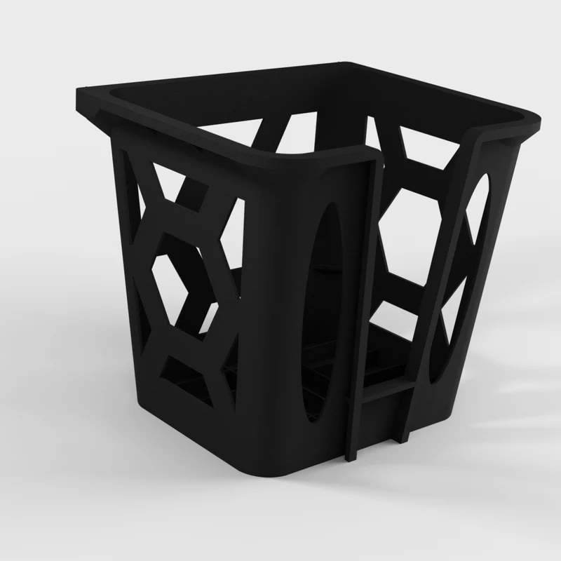 Support pratique pour sacs à compost dans la cuisine