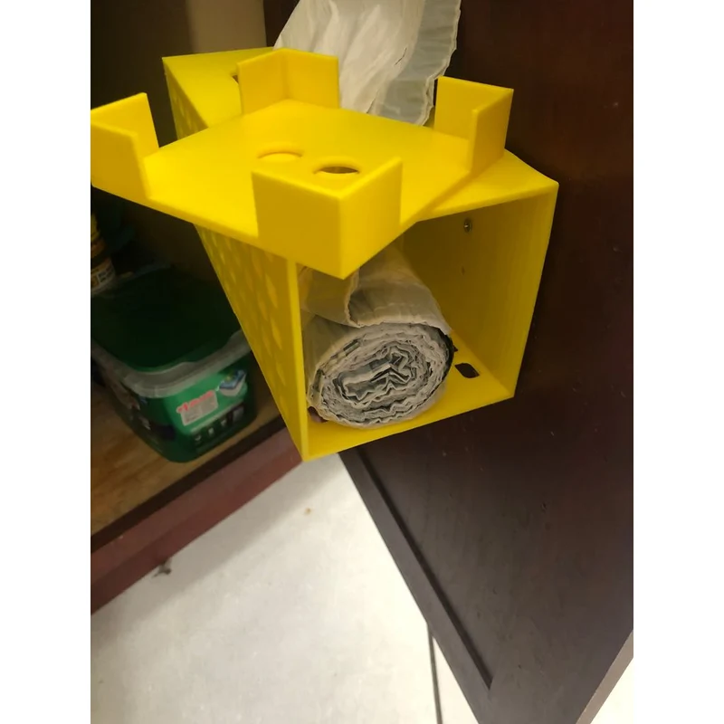 Distributeur de sacs poubelle mural et pour porte