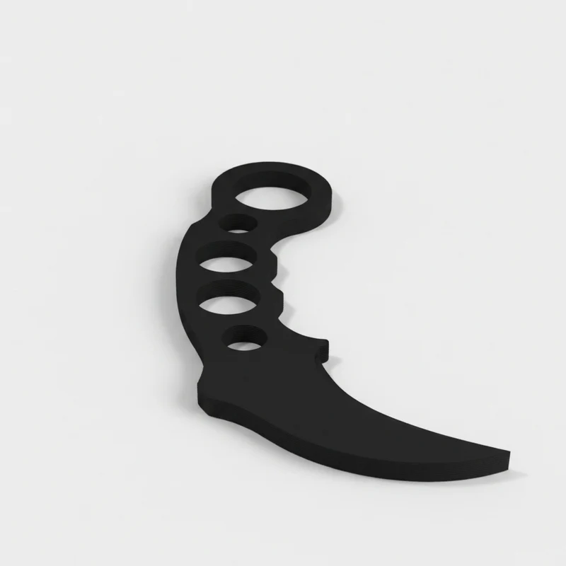 Couteau d'entraînement Karambit pour un entraînement sécurisé aux arts martiaux