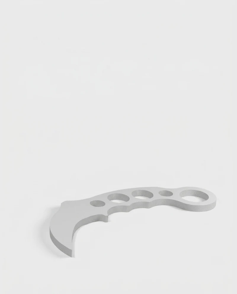 Couteau d'entraînement Karambit pour un entraînement sécurisé aux arts martiaux