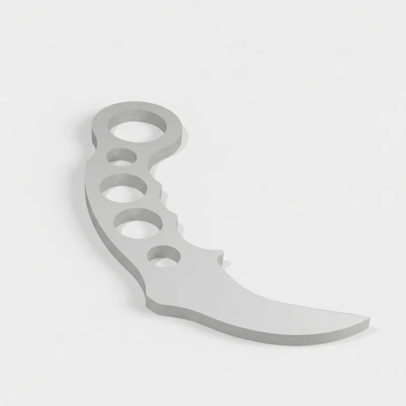 Couteau d'entraînement Karambit pour un entraînement sécurisé aux arts martiaux