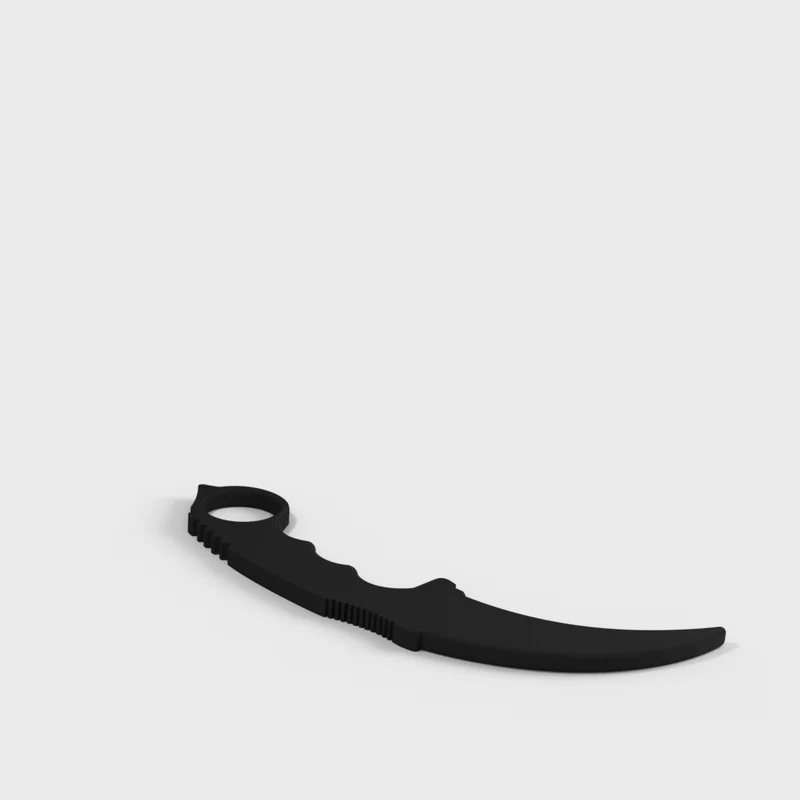 Karambit d'entraînement pour les arts martiaux et l'entraînement sécurisé