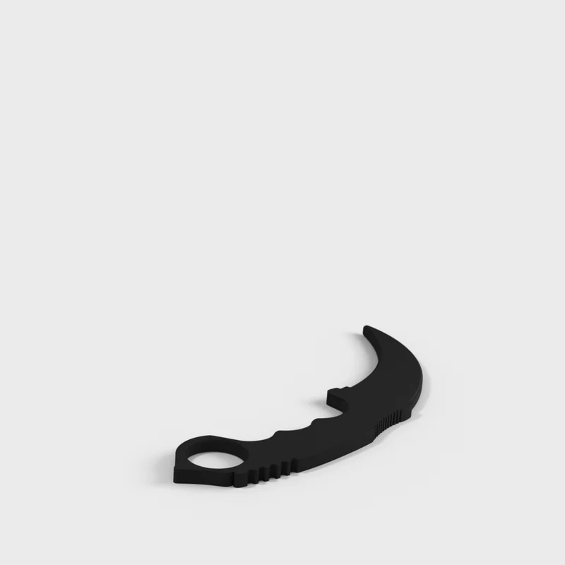 Karambit d'entraînement pour les arts martiaux et l'entraînement sécurisé
