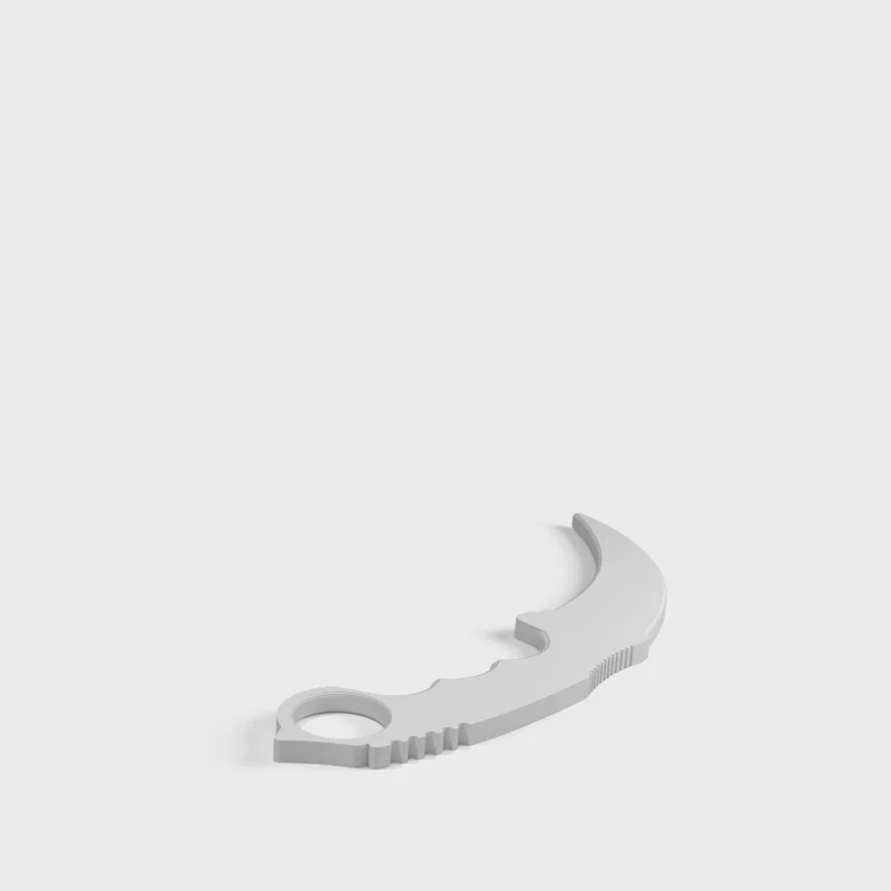 Karambit d'entraînement pour les arts martiaux et l'entraînement sécurisé