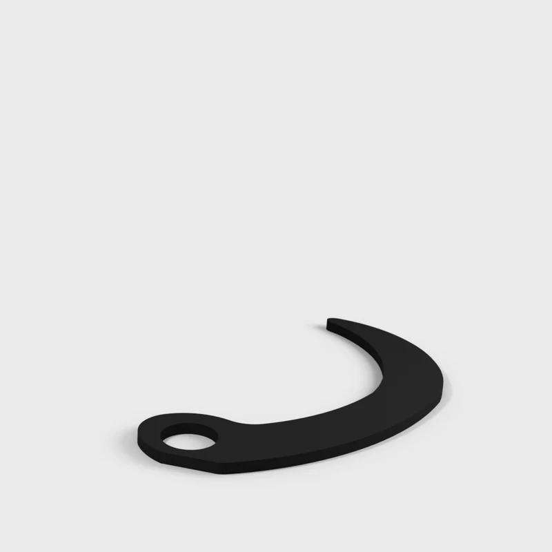 Couteau d'entraînement Karambit pour arts martiaux et kali