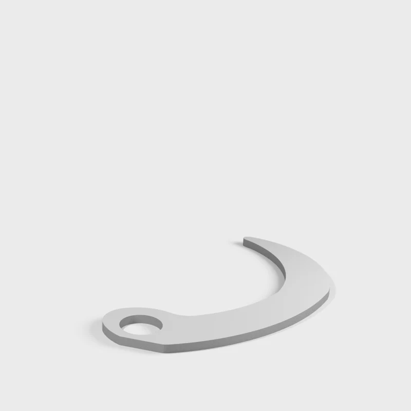 Couteau d'entraînement Karambit pour arts martiaux et kali