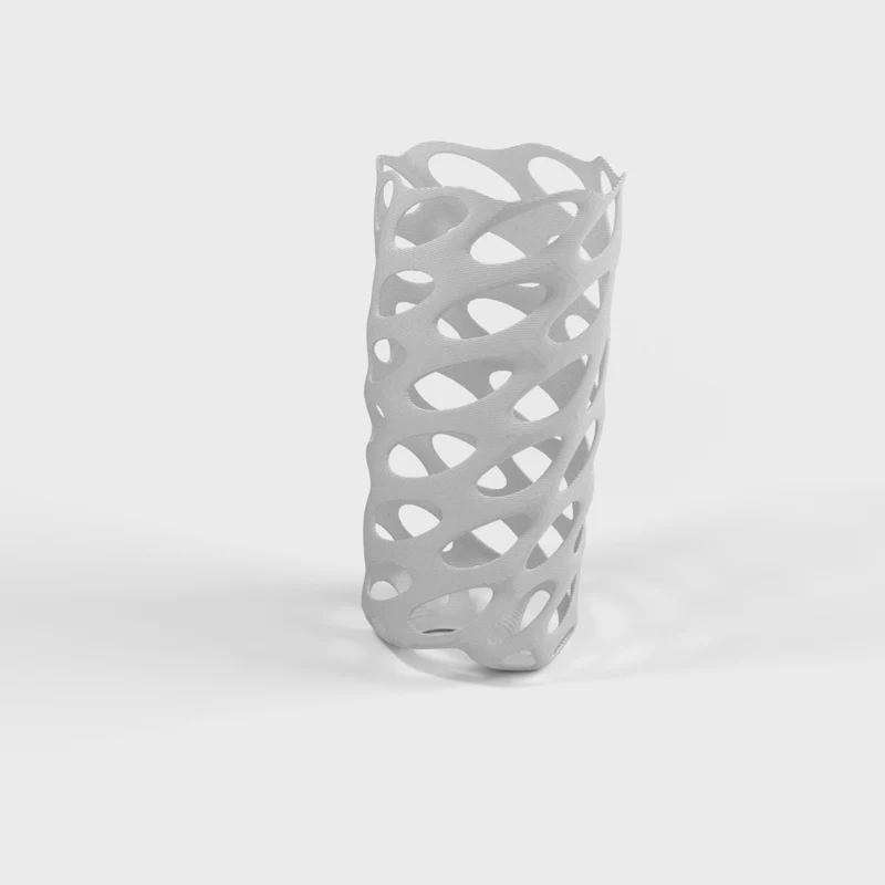 Vase Voronoi et pot à crayons pour le bureau