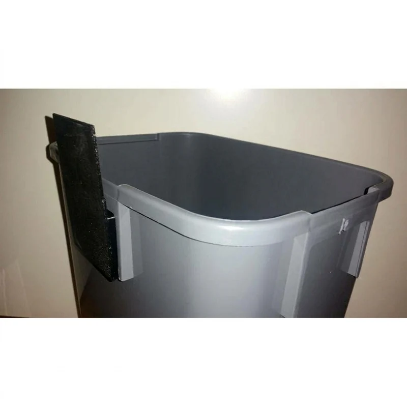 Support mural pour poubelles de tri sélectif Nordiska