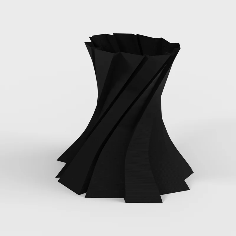 Vase moderne freeform pour décoration intérieure