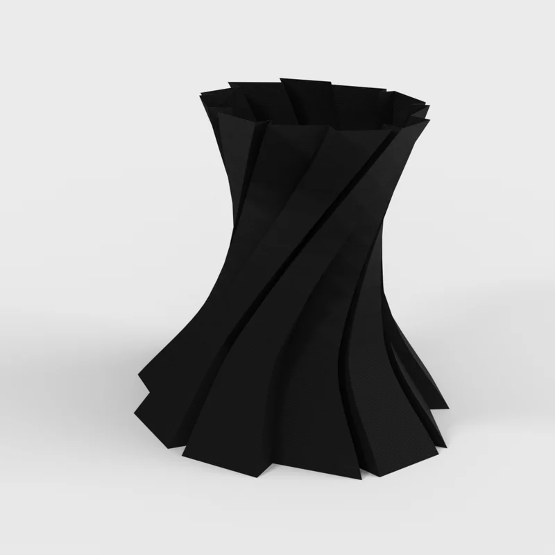 Vase moderne freeform pour décoration intérieure