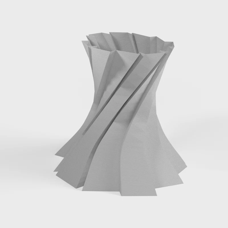 Vase moderne freeform pour décoration intérieure