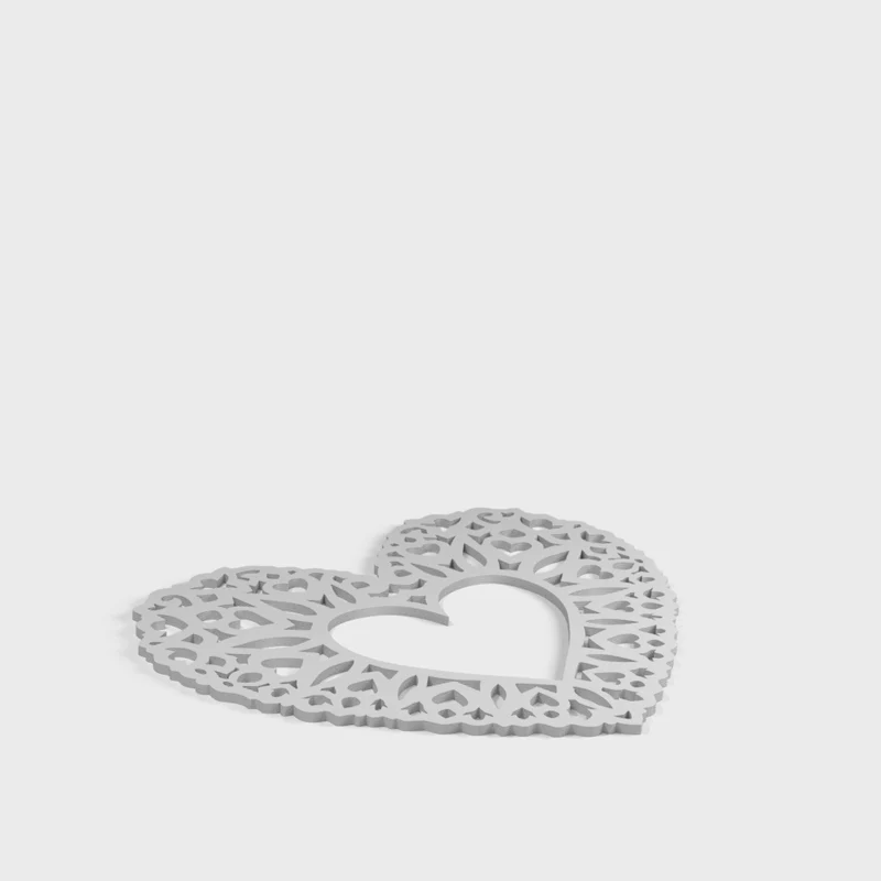 Cœur romantique et décoration LOVE pour la maison