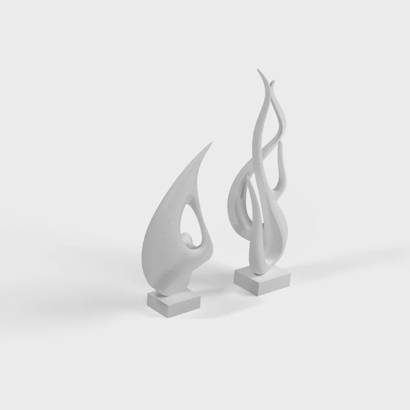 Sculpture abstraite pour bureau et décoration de bureau