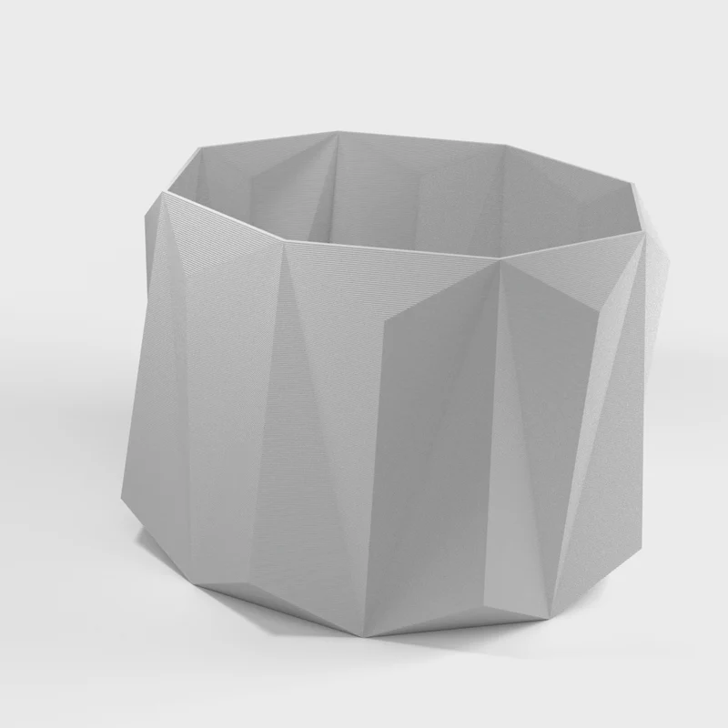Cache-pot géométrique pour plantes et fleurs