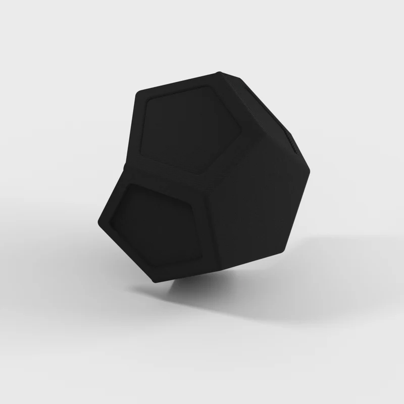 Cache-pot géométrique avec couvercle pour succulentes