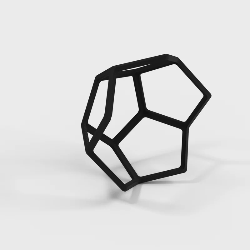Cache-pot géométrique avec couvercle pour succulentes