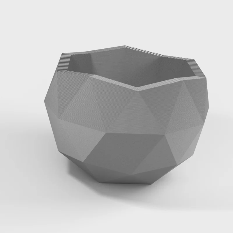 Cache-pot géométrique Iso Pot pour plantes d'intérieur