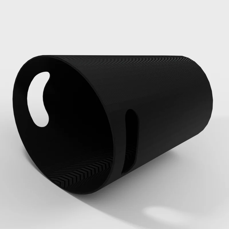 Mini poubelle pour bureau et résidus de filament