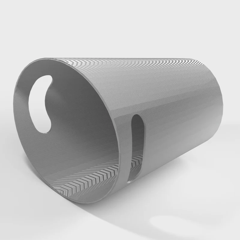 Mini poubelle pour bureau et résidus de filament
