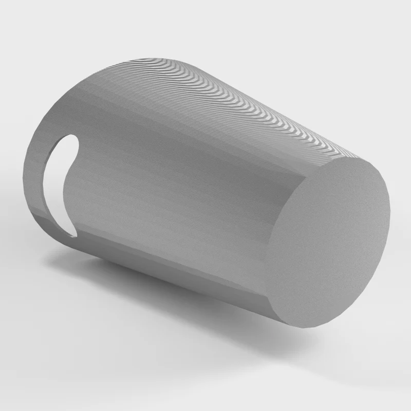 Mini poubelle pour bureau et résidus de filament