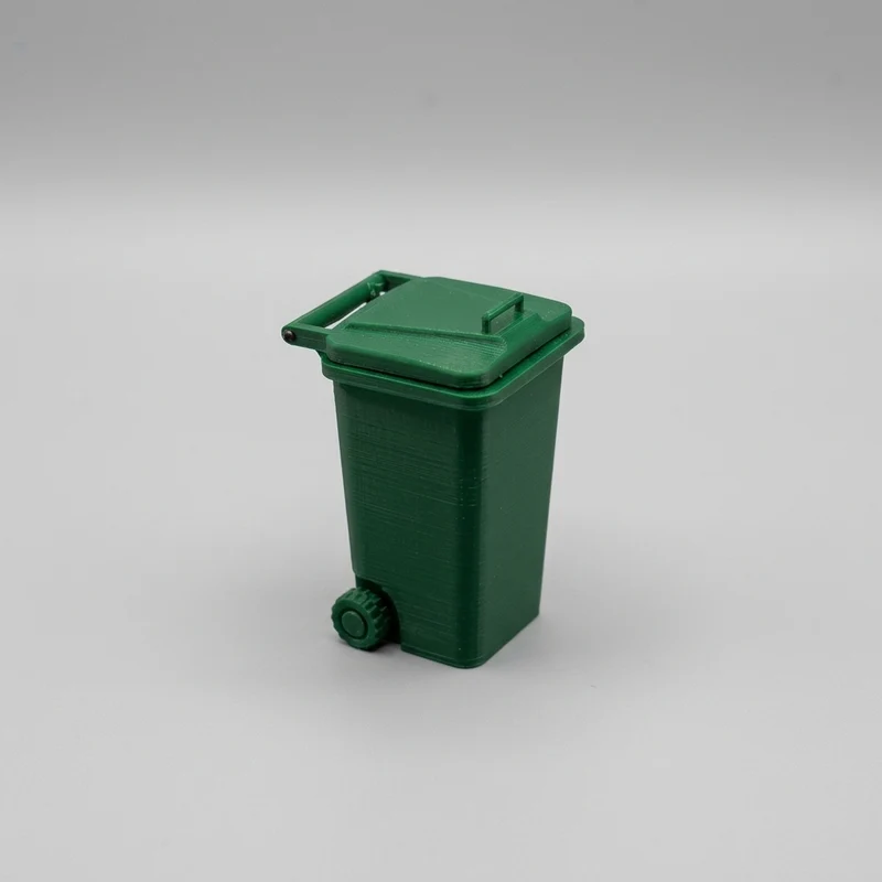 Mini poubelle avec couvercle pour bureau