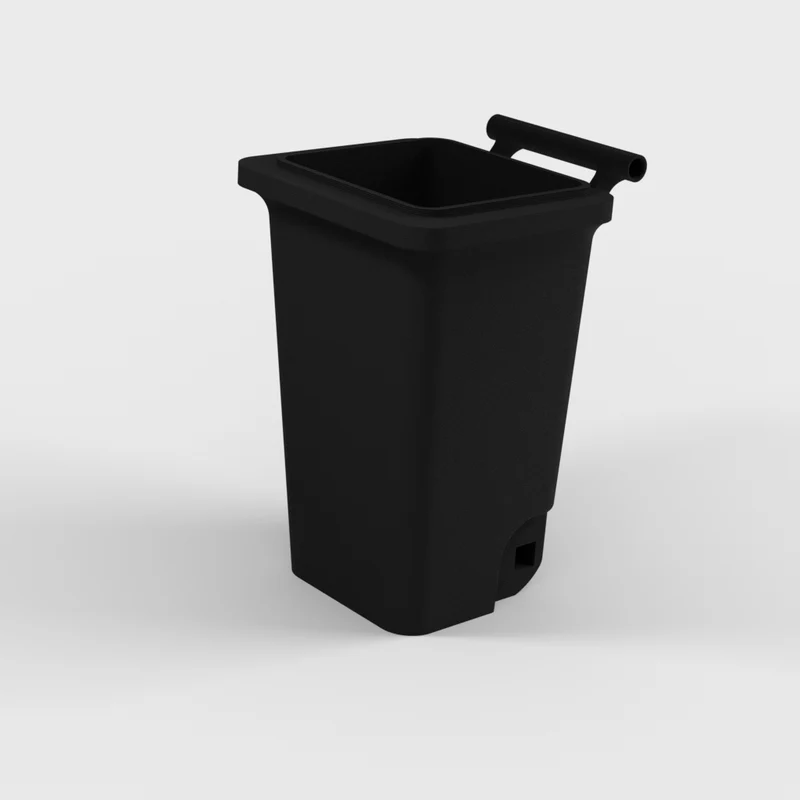 Mini poubelle avec couvercle pour bureau