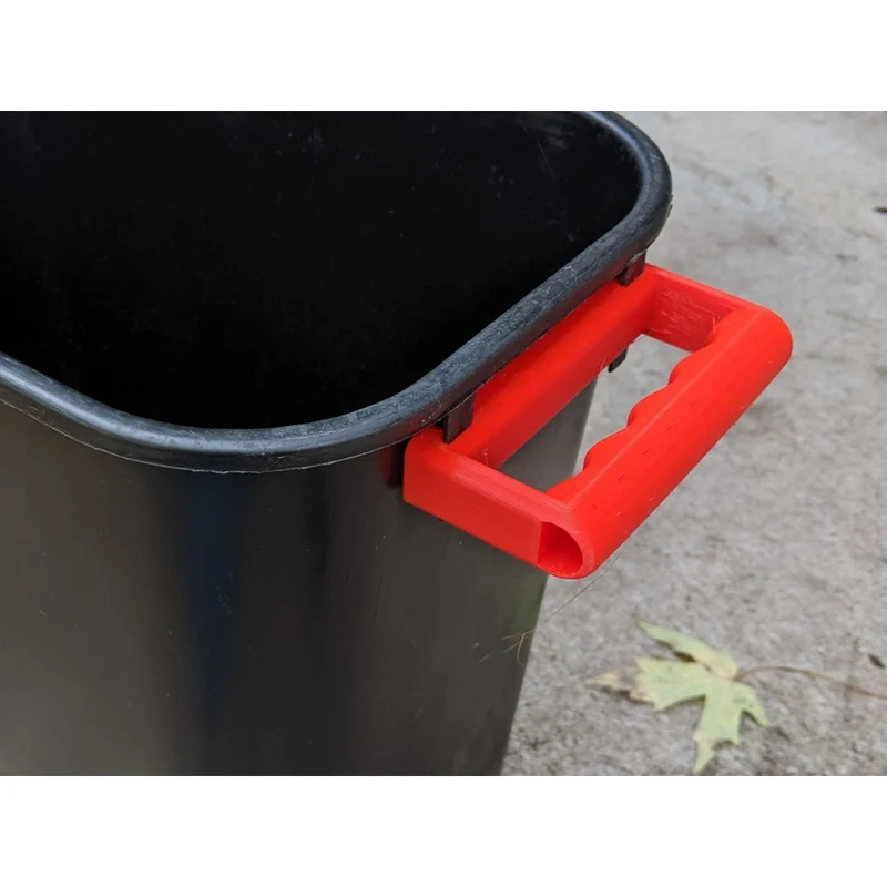 Poignée pratique pour corbeille à papier et poubelle
