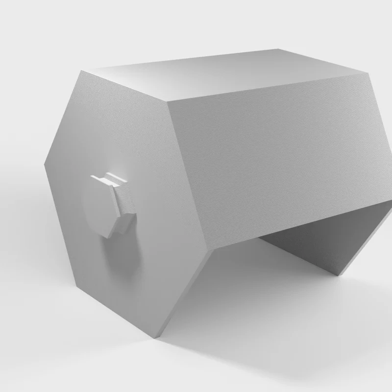 Module Hive hexagonal empilable avec arrêt de tiroir