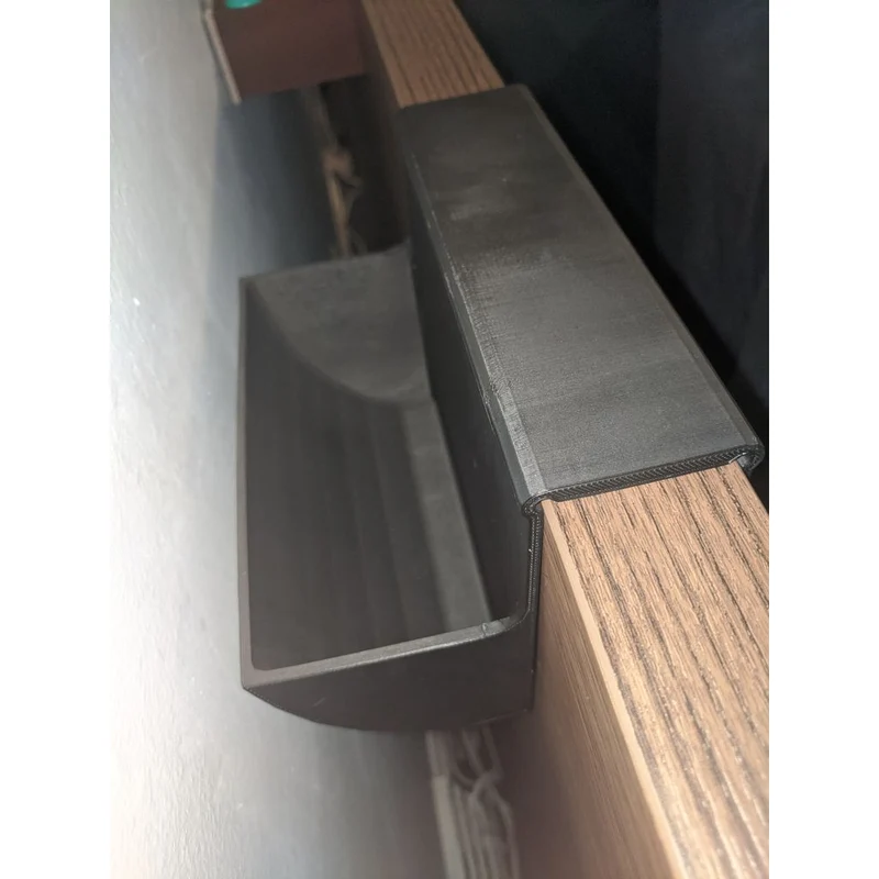 Boîte de rangement pratique pour tête de lit IKEA Malm