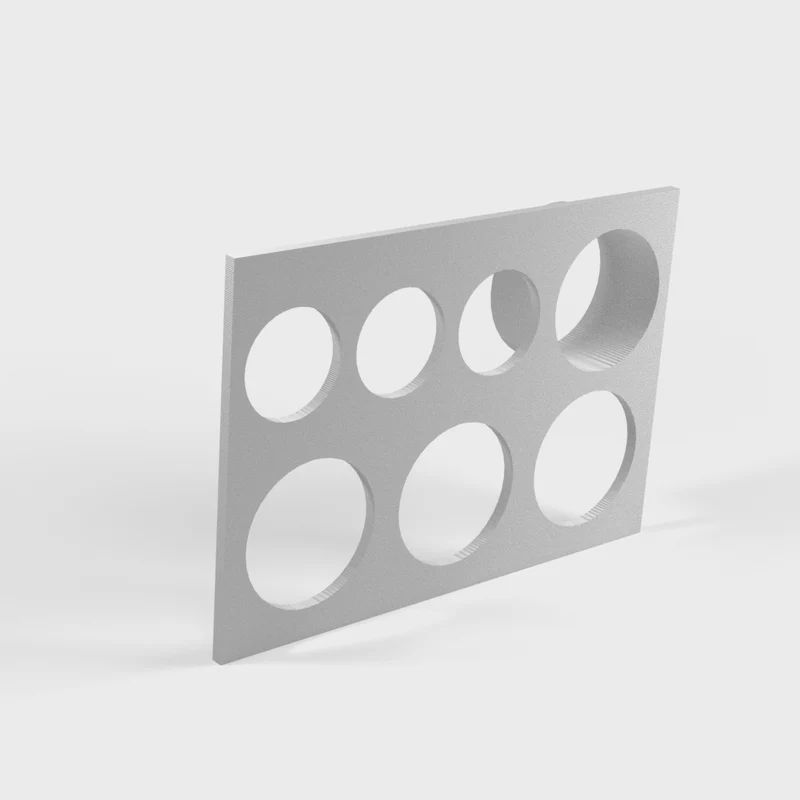 Support pour kits de test Salifert pour aquariums d'eau salée