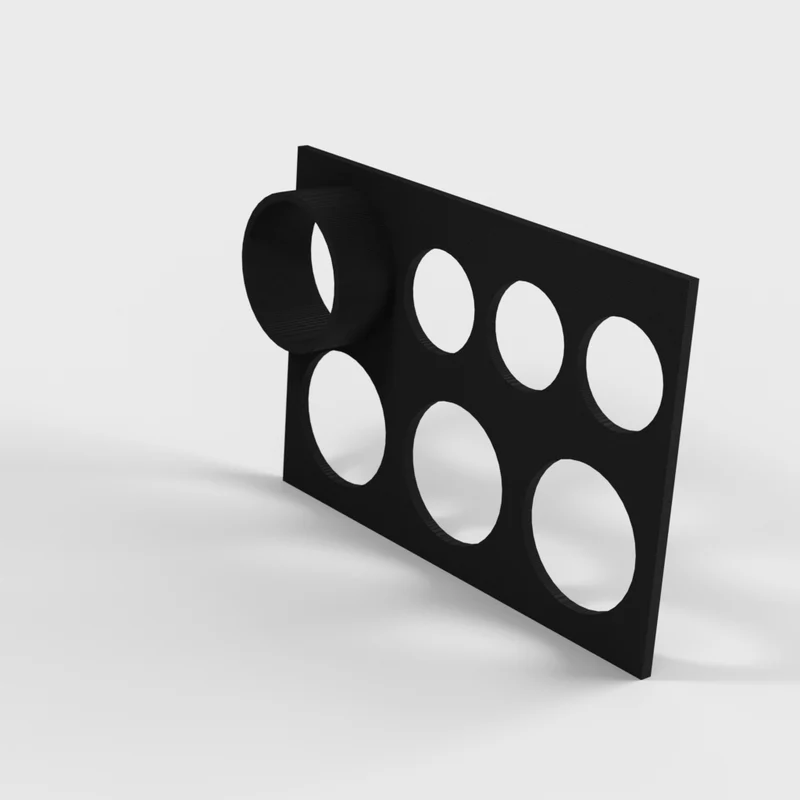 Support pour kits de test Salifert pour aquariums d'eau salée